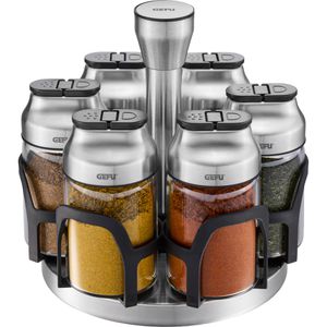 Gewürzkarussell Gefu Kippo, drehbar, mit 1 Ebene