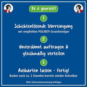 Produktbild für Bodenpflege Poliboy Laminat Renovierer glänzend