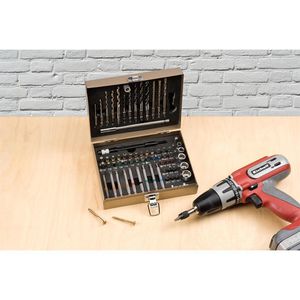 Produktbild für Bohrer-Bit-Set kwb Power-Box, 106300