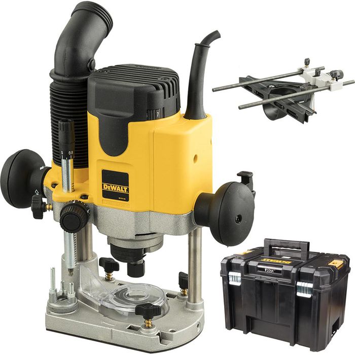 DeWalt Oberfräse DW621 KT, 1100 W, 0 55mm Hubhöhe, mit Koffer