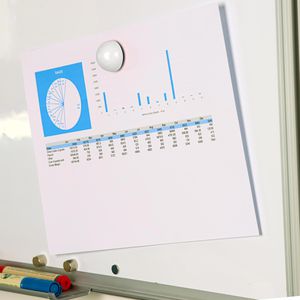 Produktbild für Magnete Maul 61750, Recycling, weiß