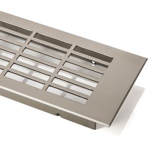 Lüftungsgitter SO-TECH 123875, silber, Aluminium