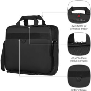 Produktbild für Laptoptasche Wenger Sensor, 600643, schwarz