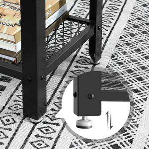 Produktbild für Konsolentisch Vasagle LNT81BX, vintage braun