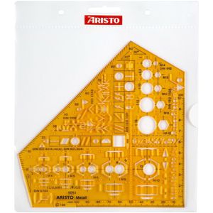 Produktbild für Schablone Aristo AR5051, Müller-Schulwinkel Metall