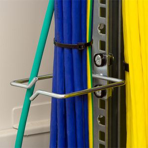 Produktbild für Kabelführungsbügel LogiLink OR0003, silber, 1 HE