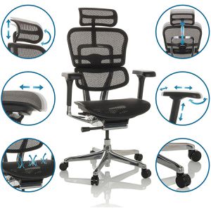Produktbild für Bürostuhl hJh-OFFICE ERGOHUMAN GEN2, 652277