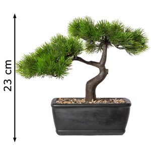 Produktbild für Kunstpflanze Creativ-green Bonsai Lärche