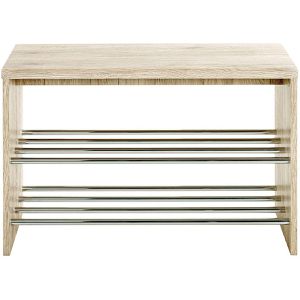 Produktbild für Schuhbank Haku-Möbel 95931, sanremo-eiche, aus Holz