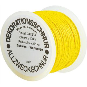 Maurerschnur Schwan 340213, gelb