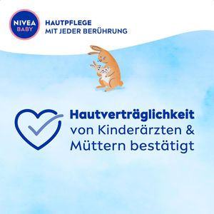 Produktbild für Feuchttücher Nivea Baby Soft &amp; Cream, 228 Tücher