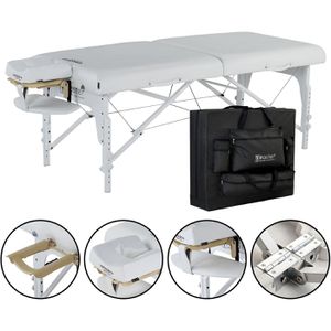 Produktbild für Massageliege Master-Massage Montclair aus Holz, mit Armauflage