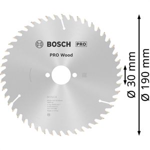 Produktbild für Kreissägeblatt Bosch PRO Wood, 2608640617