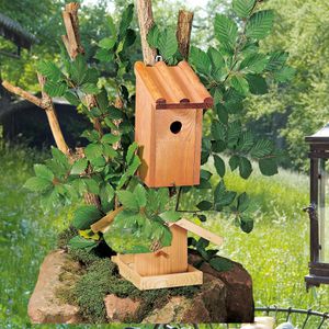 Produktbild für Vogelhaus Frank-Flechtwaren Nistkasten, FluglochØ 30 mm