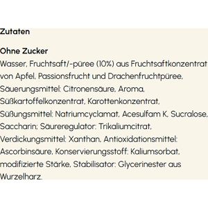 Produktbild für Sirup YO Pink Paradise, ohne Zucker