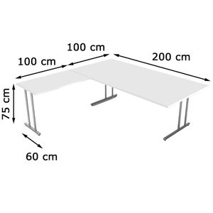 Produktbild für Schreibtisch Kerkmann start up 4367