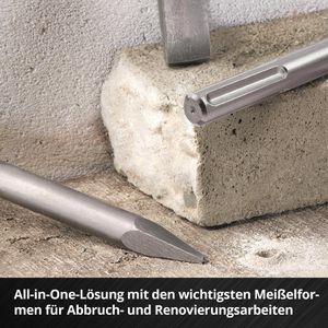 Produktbild für Meißel Einhell 190110, SDS-Max