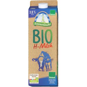 Produktbild für Milch Ammerländer H-Vollmilch, Fettgehalt 3,8%