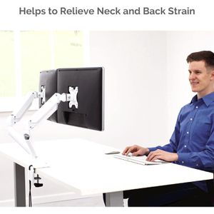 Produktbild für Monitorhalterung Fellowes Platinum, VESA 75x75 &amp; 100x100 mm