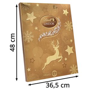 Produktbild für Adventskalender Lindt 72264, Lindor Gold XXL