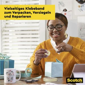 Produktbild für Klebeband Scotch 508, Clear Tape, 25mm x 66m