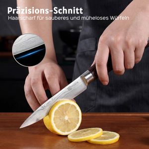 Produktbild für Kochmesser Paudin Universal Classic N7, mit Pakkaholzgriff