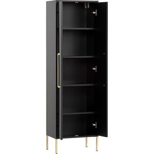 Produktbild für Badschrank Schildmeyer Sarah 152648, mit 4 Füßen, schwarz