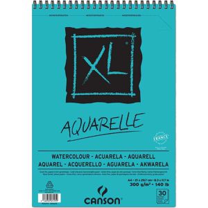 Aquarellpapier Canson XL Aquarelle Block, A4