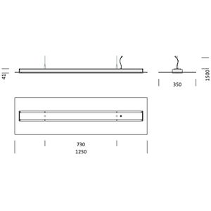 Produktbild für Deckenleuchte Siteco Vega 11 DALI, weiß, LED