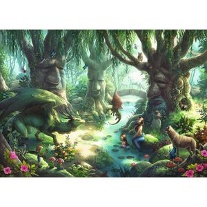 Produktbild für Puzzle Ravensburger 12955, Der magische Wald