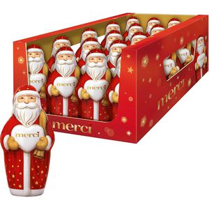 Weihnachtsmann Merci Vollmilch, Höhe 16 cm