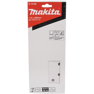 Produktbild für Schleifpapier Makita E-18188, Körnung 180
