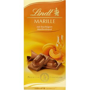 Lindt Tafelschokolade Marillenbrand Vollmilch, 100g