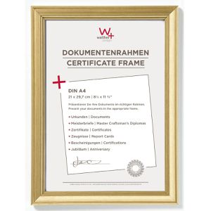 Produktbild für Bilderrahmen walther-design Lounge Design JA130G, A4