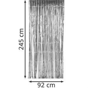 Produktbild für Lametta Oblique-Unique 528, glatt, silber