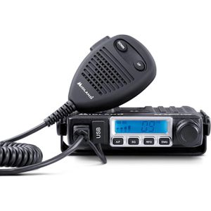 Midland Funkgerät M-Mini USB, lizenzfrei, CB-Funk, KFZ-Funkgerät, AM/FM