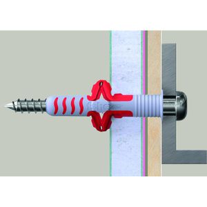 Produktbild für Schrauben-Dübel-Set Fischer 557727, DuoSeal PH TX A2