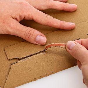 Produktbild für Versandtaschen Smartboxpro 210100425, braun, A4