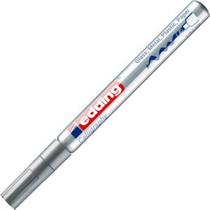 Produktbild für Lackmarker Edding 753 wasserfest &amp; permanent, silber