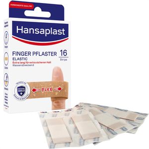 Hansaplast Pflaster Finger Strips Elastic, 1,9 x 12 cm, sehr