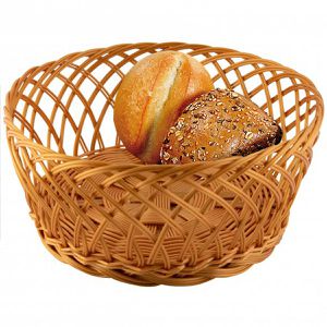Produktbild für Brotkorb Axentia 260754, geflochten, aus Kunststoff