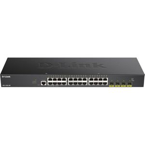 Produktbild für Switch D-Link Gigabit Smart, DGS-1250-28X/E, managed