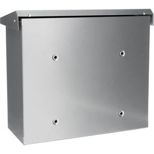 Produktbild für Briefkasten Burg-Wächter Comfort 913 Si, silber, aus Stahl