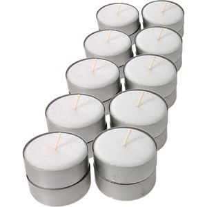 Produktbild für Teelichter Gies-Kerzen 205-453009-10, Maxi, weiß