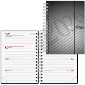 Produktbild für Buchkalender Rido-Ide perfect/Technik grau, 2026