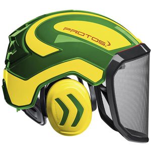 Forsthelm Protos Integral Forest F39, grün-gelb