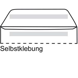 Produktbild für Briefumschläge Clairefontaine Pollen, blau, C5