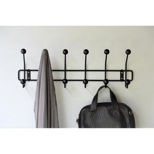 Produktbild für Garderobenleiste jankurtz CRICK, 492160, schwarz