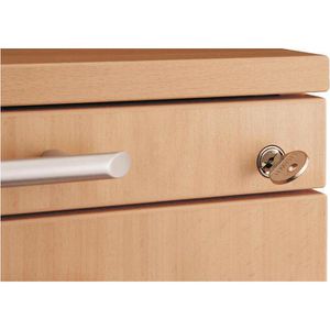 Produktbild für Standcontainer Hammerbacher Solid SC40, nussbaum