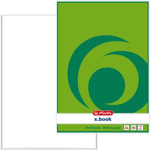 Produktbild für Briefblock Herlitz 732404 x-book, A4